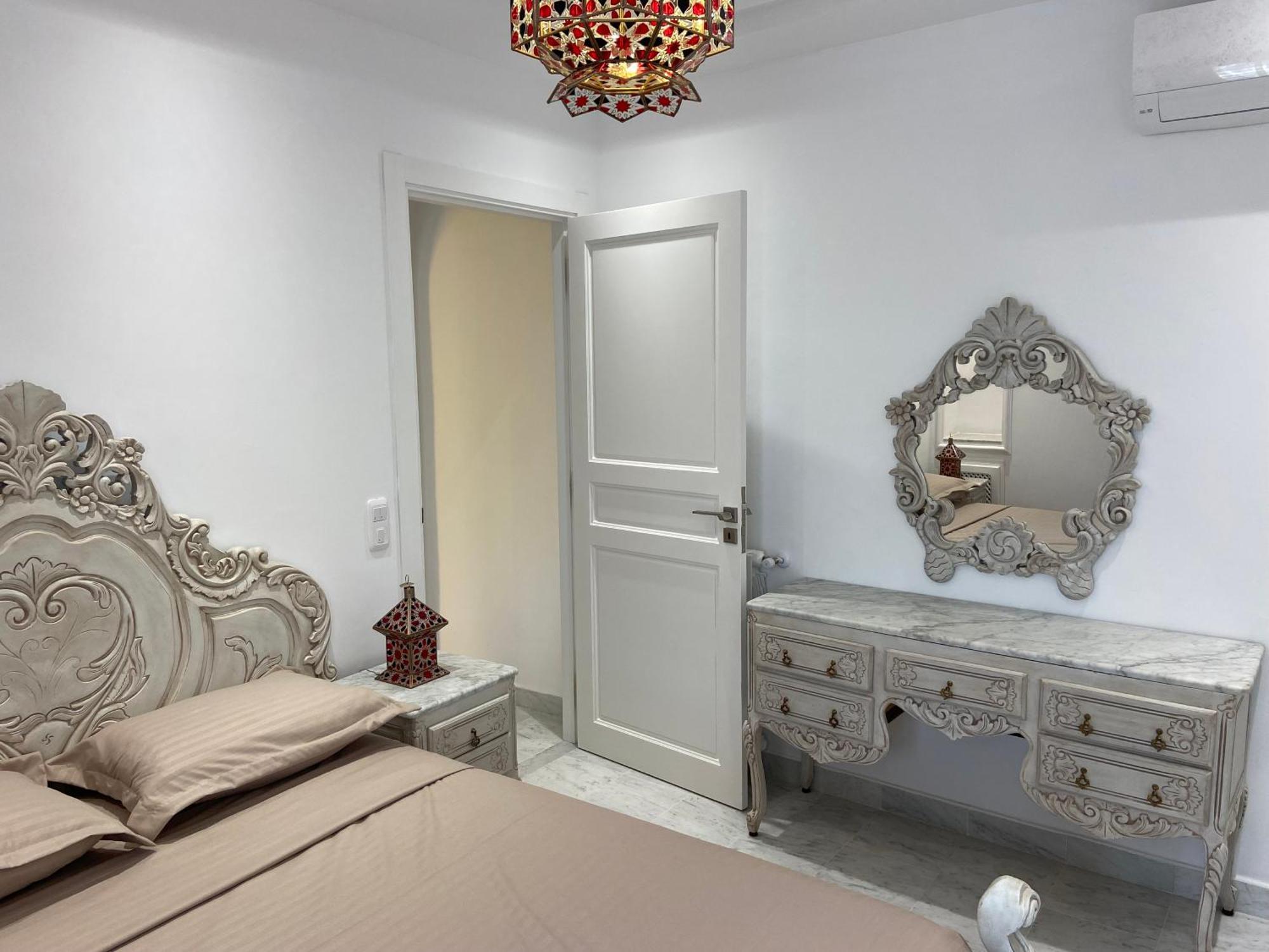 Marsa-Sidi Bousaid Cosy Authentic Apartment ลาร์มาร์ซา ภายนอก รูปภาพ