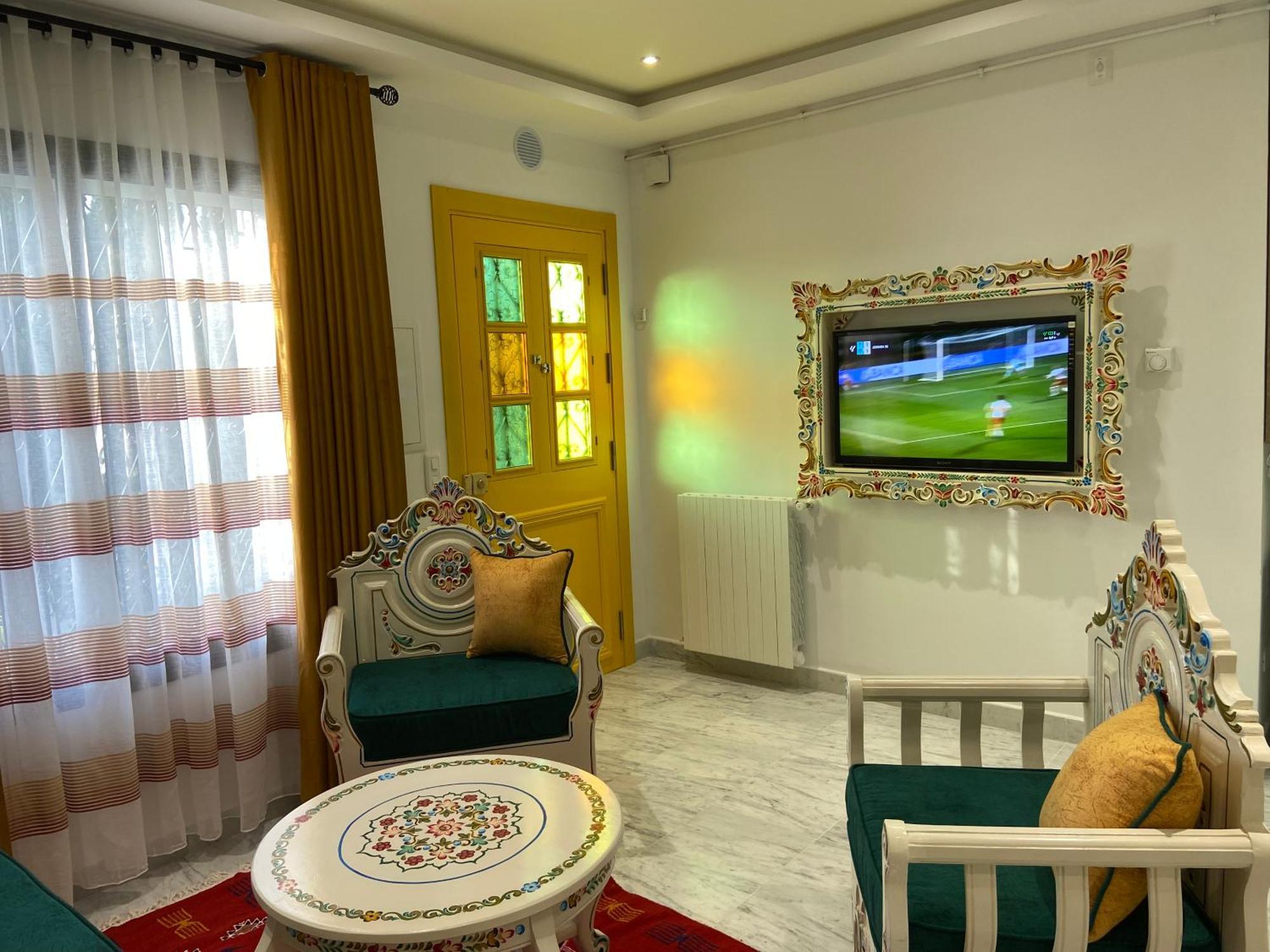 Marsa-Sidi Bousaid Cosy Authentic Apartment ลาร์มาร์ซา ภายนอก รูปภาพ