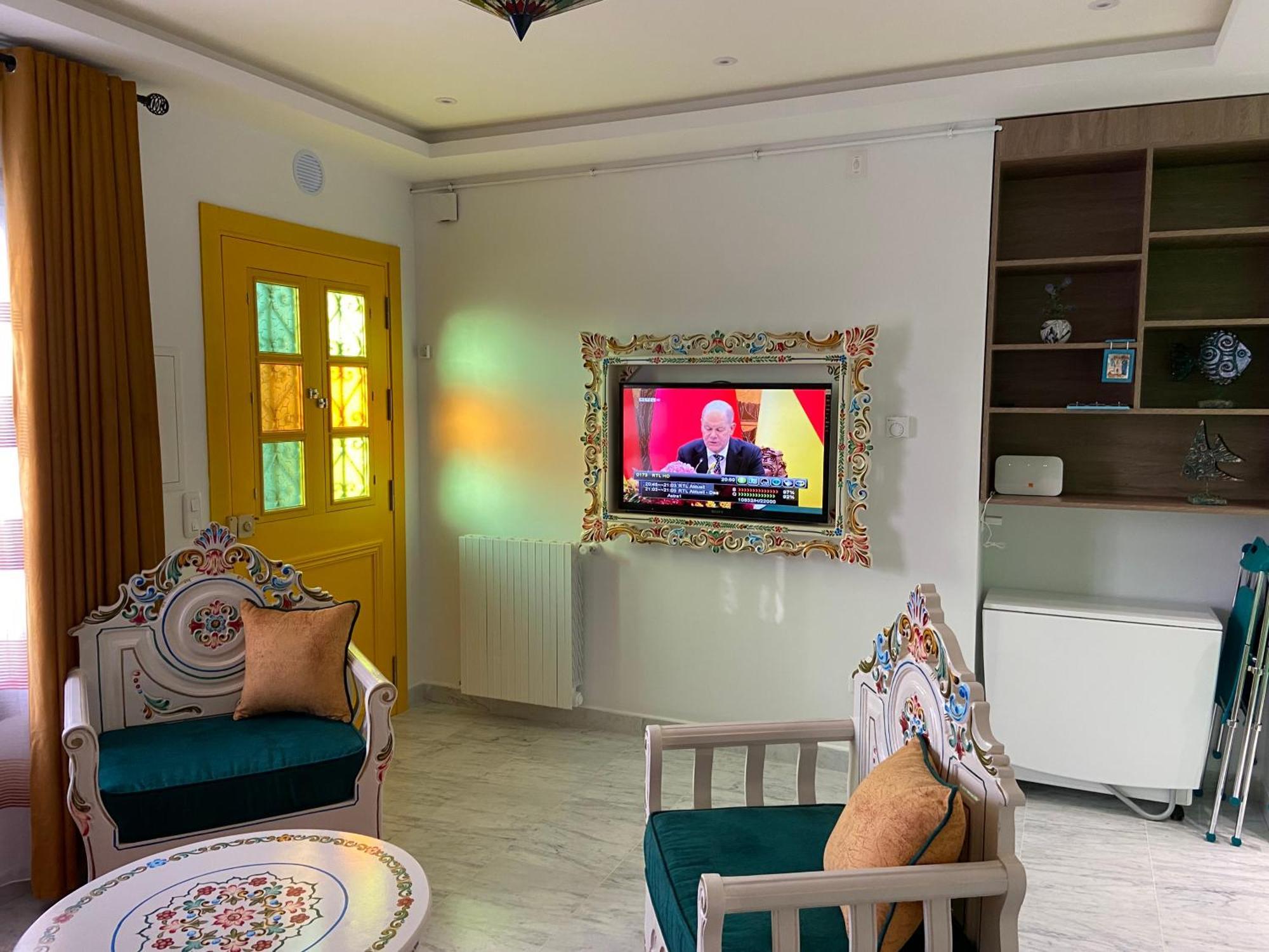 Marsa-Sidi Bousaid Cosy Authentic Apartment ลาร์มาร์ซา ภายนอก รูปภาพ