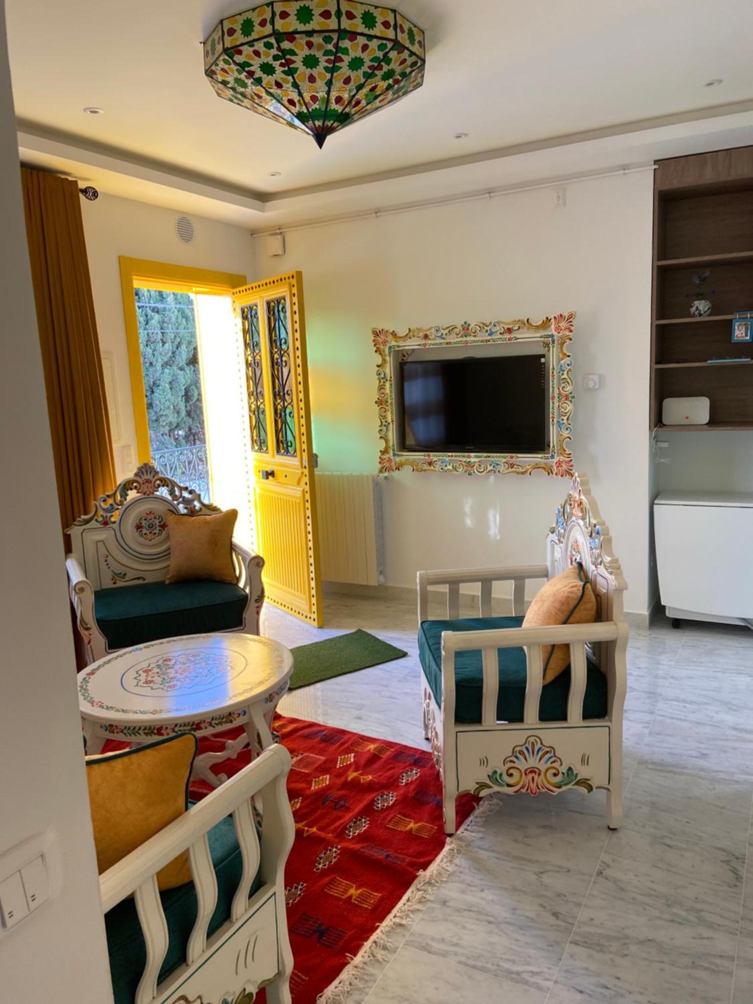 Marsa-Sidi Bousaid Cosy Authentic Apartment ลาร์มาร์ซา ภายนอก รูปภาพ