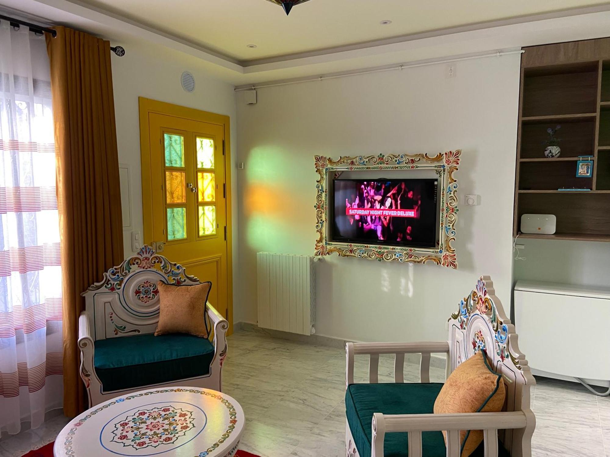 Marsa-Sidi Bousaid Cosy Authentic Apartment ลาร์มาร์ซา ภายนอก รูปภาพ