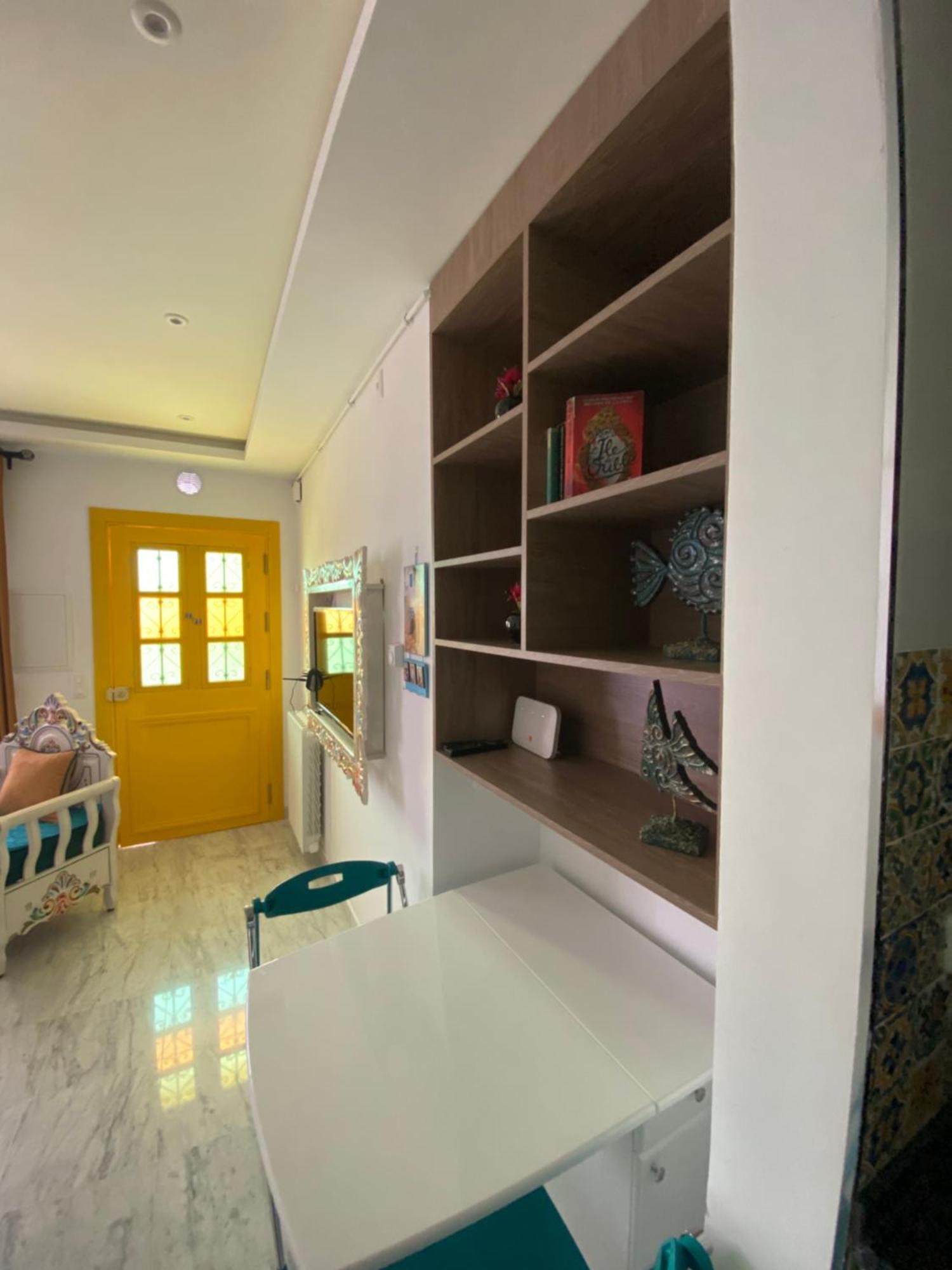 Marsa-Sidi Bousaid Cosy Authentic Apartment ลาร์มาร์ซา ภายนอก รูปภาพ