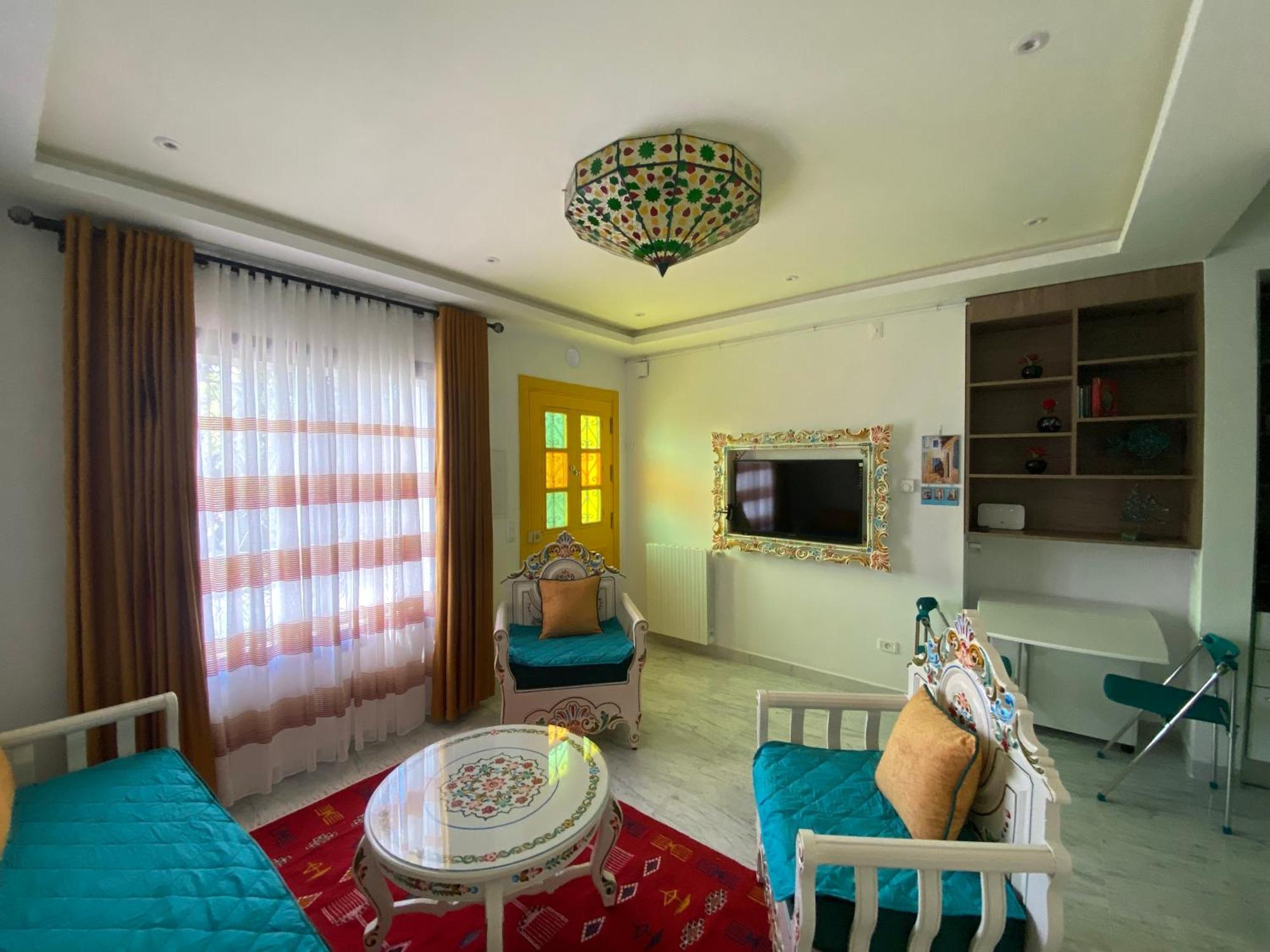 Marsa-Sidi Bousaid Cosy Authentic Apartment ลาร์มาร์ซา ภายนอก รูปภาพ